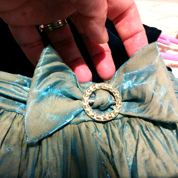 ⬇️Marc and Maddie velvet and irridescent d… - Picture 4 of 9